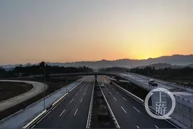 快速路一横线三溪口立交至碚青路立交主线通车 北碚蔡家到歇马开车仅需8分钟图片
