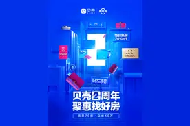 贝壳找房周年庆活动火热开启，品质房源优惠享不停，VR看房嗨不停图片