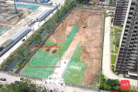 广州南沙一小区门口将建垃圾站，居民担心日后受“熏陶”图片