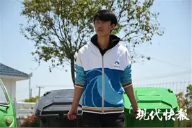 95后“垃圾小哥”，从事垃圾分类工作很有成就感图片