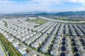 联体排屋！萧山这个村最后一批拆迁户分房图片