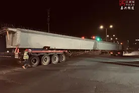 五一不停工 快速路环线施工忙图片