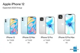 iPhone 12系列全新渲染图曝光：这回有4个“杯型”可选图片