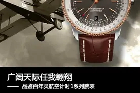 广阔天际任我翱翔 品鉴百年灵航空计时1系列腕表图片
