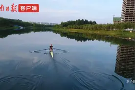 郑州的湖系列报道之龙子湖：龙子湖上腾云驾“数”图片