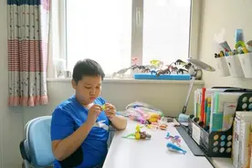 惟妙惟肖！济南一小学生最爱“捏”恐龙图片