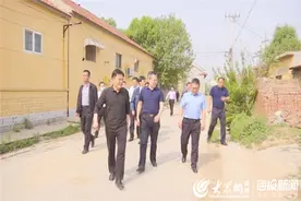 阳信县委副书记、县长刘荩一督导调研全县化工园区村庄拆迁工作图片