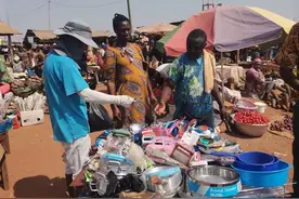 疫情之下｜在加纳的中国企业：一面抗疫，一面生产图片