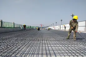 大干60天 新建通善大桥项目预计9月底达到通车条件相关新闻图片