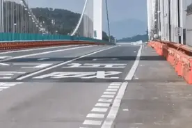 广州虎门大桥抖动如波浪，网友称像坐船！紧急通知：已采取双向封闭图片
