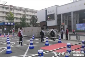 山东省泰安六中毕业年级开学，迎来不一样的开学第一课图片