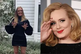 瘦到认不出！细腰长腿的阿黛尔火上热搜，这还是曾经的“鸡腿女王”吗？图片