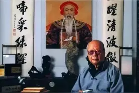 他家财万贯，被称为“华人收藏之首”，也是一位多才多艺的画家图片