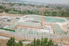 潍坊青州市：潍坊理工学院附中项目建设快速推进图片