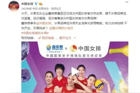 鑫荣懋集团成为中国女排官方供应商图片