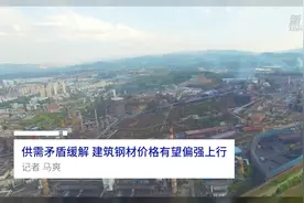 中国财富报道|供需矛盾缓解 建筑钢材价格有望偏强上行视频封面