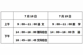 河北省中考安排出炉！全省中考7月18日—19日举行图片