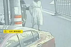 女子街头散步，孩子突然出生，监控还原惊险一幕图片