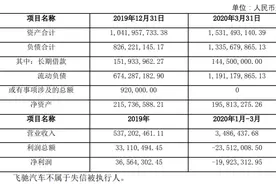 飞驰汽车Q1亏损近两千万 背后美锦能源加大押注氢能源图片