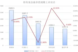 开发商究竟多有钱？50家房企手持现金超2.5万亿！但负债……图片