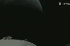 视频来了！2分钟看我国新一代载人飞船试验船返回舱着陆全程视频封面