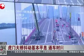 虎门大桥抖动基本平息  通车时间尚不确定视频封面
