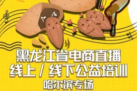 哈尔滨将举办免费培训！教电商主播直播带货图片