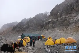 带你走进海拔5800米的珠峰过渡营地图片