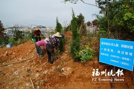 福州高新区千山兜坟墓整治完成图片
