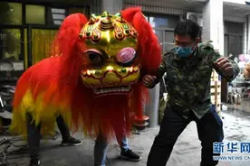 河北正定龙狮道具制作技艺图片