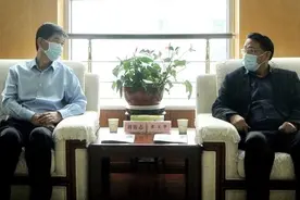 河南能源党委书记、董事长刘银志到中国农业银行河南省分行走访图片