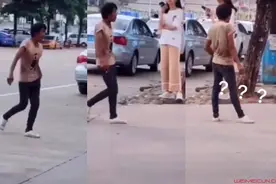迷惑的求偶步伐什么梗为什么火了 原视频男子是谁完整版在线观看图片