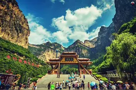 太行山大峡谷八泉峡景区有序有控开放图片