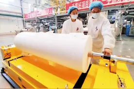 仪化12条熔喷布生产线全面投产，年产能达6000吨图片