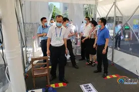 海南外国语职业学院通过省市联合开学督查及验收图片