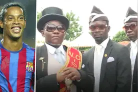 黑人抬棺负责人：对苏亚雷斯感情复杂 梦想为小罗抬棺以表致敬图片