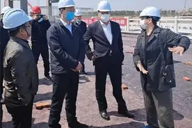 省水利厅领导来威调研重点水利工程图片