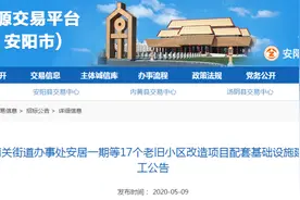 最新公告！文峰区17个老旧小区改造即将开始图片
