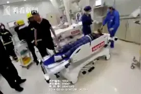 女子溺水消防员施救 生死200米直送医院图片