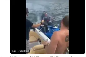 巴西死亡人数破万，总统博索纳罗却还在玩水上摩托图片