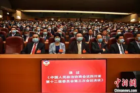 政协四川省第十二届委员会第三次会议在蓉闭幕图片