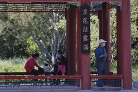视频│园博馆重开首日 进门前先过三道“安全关”