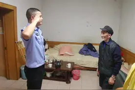 八旬抗美援朝老兵迷路 万盛民警驱车护送回家图片