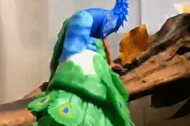 面团仿制五花肉，柿子是点心！这种“神还原”你见过吗？图片