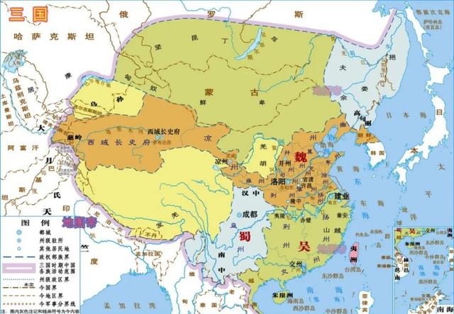 地图上的三国（一口气看完15幅地图）