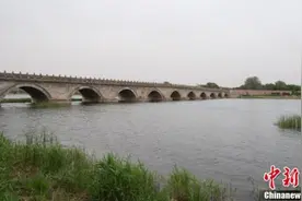 永定河北京段时隔25年全线通水图片