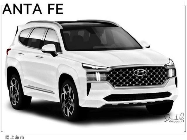 现代新款胜达！尺寸比大众途观L还大，本月亮相，外观造型更硬派