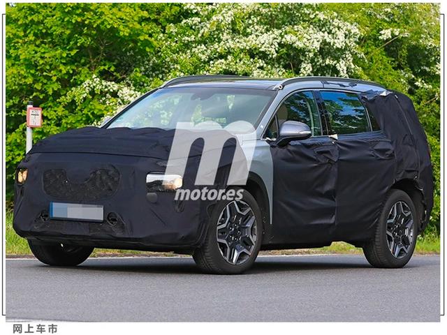 现代新款胜达！尺寸比大众途观L还大，本月亮相，外观造型更硬派