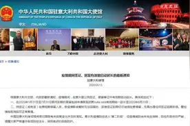 疫情期间在意大利外国公民签证、居留有效期自动延长图片