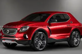 smart推首款纯电SUV？双门设计，造型更加精致图片
